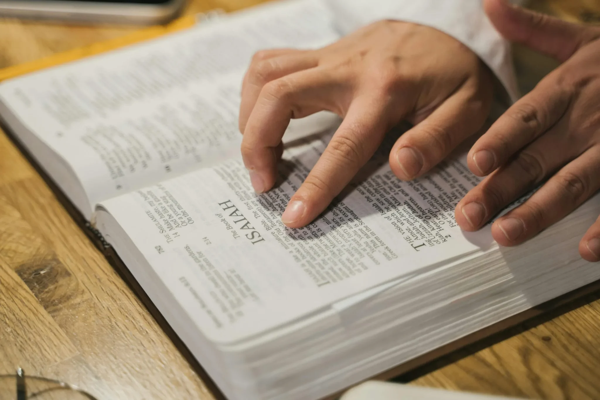 Bible reading